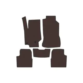 Gummimatten Carsuit (Benzin, braun)