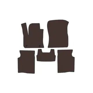 Gummimatten Carsuit (Elektro, Braun)