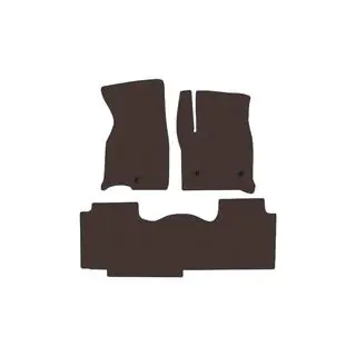 Gummimatten Carsuit (2 Reihen, Braun)