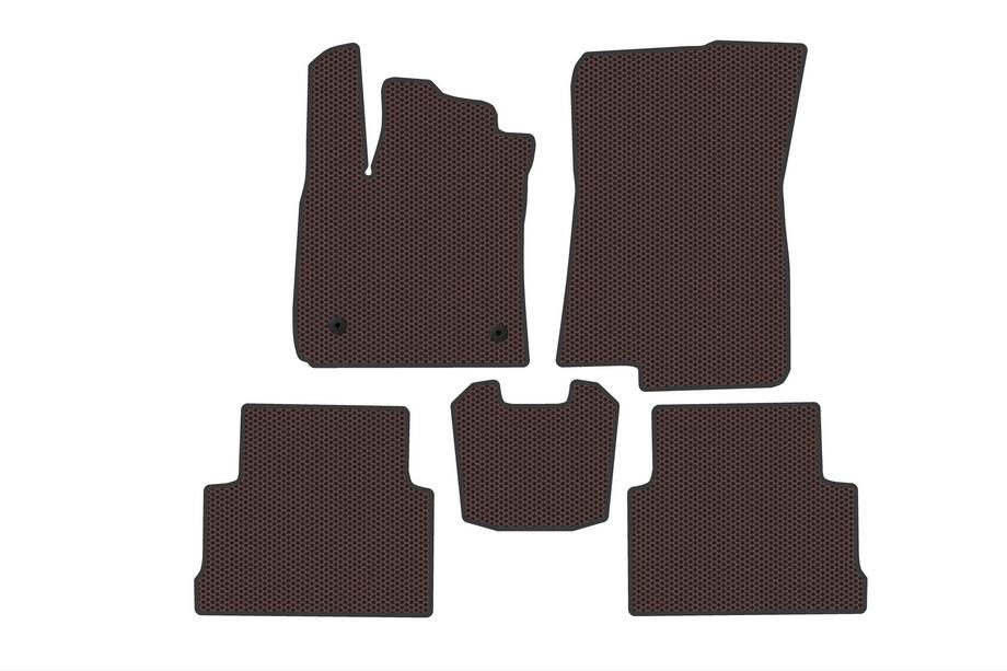 Dacia Jogger 2022- Gummimatten Carsuit (2 Reihen, Braun) Image