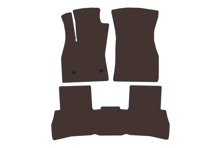 Fiat Doblo II 2010-2022 Gummimatten Carsuit V2 (2010-2015, Braun) Foto 1