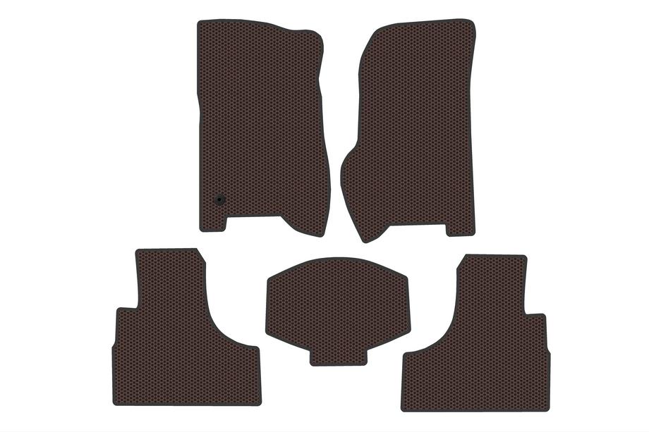 Jeep Cherokee/Liberty 2002-2007 Gummimatten Carsuit (Braun) Image