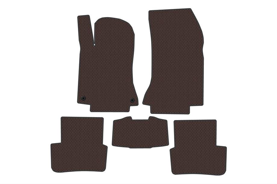 Mercedes B-class W246 2011-2018 Gummimatten Carsuit (Braun) Image