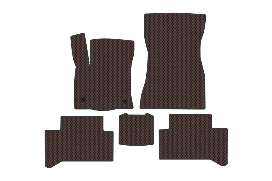 Mercedes EQA 2021- Gummimatten Carsuit (Braun) Image
