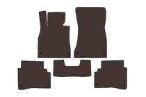 Mercedes S-class W222 2013-2022 Carsuit Gummimatten (Short, Braun) Foto 1