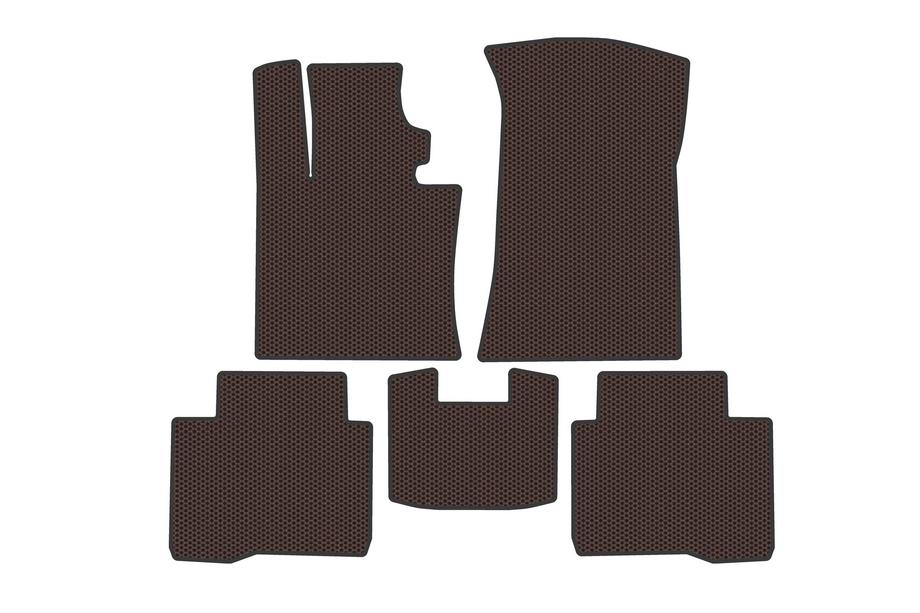 SsangYong Torres 2022– Gummimatten Carsuit (Benzin, braun) Image