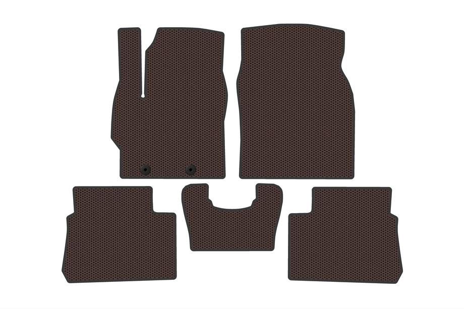 Toyota Yaris/Yaris Cross (XP210) 2020- Carsuit Gummimatten (Hybrid, Braun) Foto 1