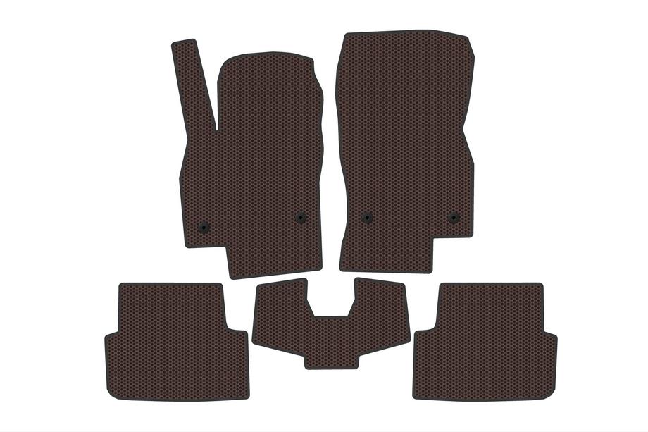 Volkswagen Taigo 2020- Gummimatten Carsuit (Braun) Image