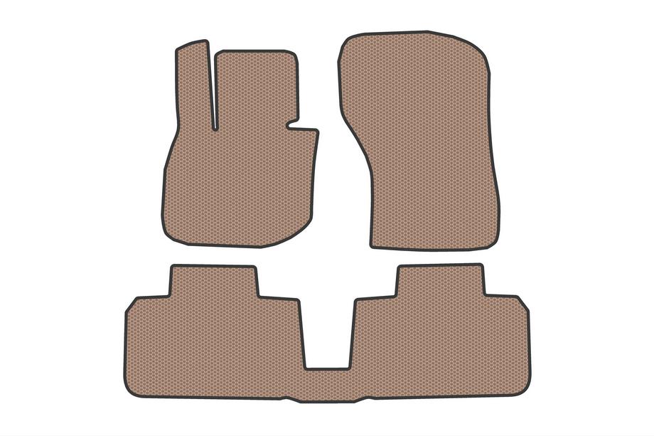 BMW X2 U10 2023- Gummimatten Carsuit (Für IX2, beige) Image