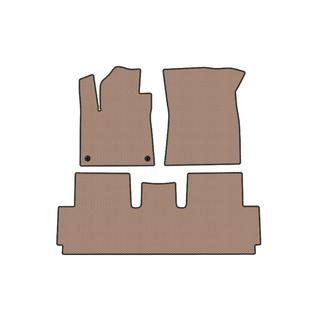 Gummifußmatten Carsuit (für Grand, 2 Reihen, Beige) Citroen C-4 Picasso 2013–2022 Foto 1