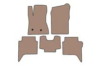Ford Ranger 2022- Gummimatten Carsuit (Beige) Foto 1