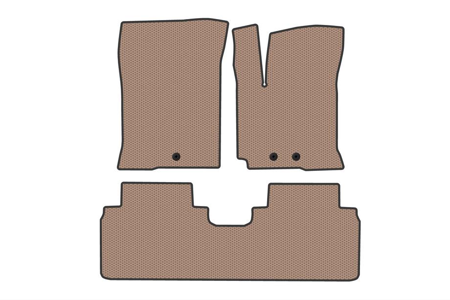 Hyundai IX-20 2010-2019 Gummimatten Carsuit (Beige) Image