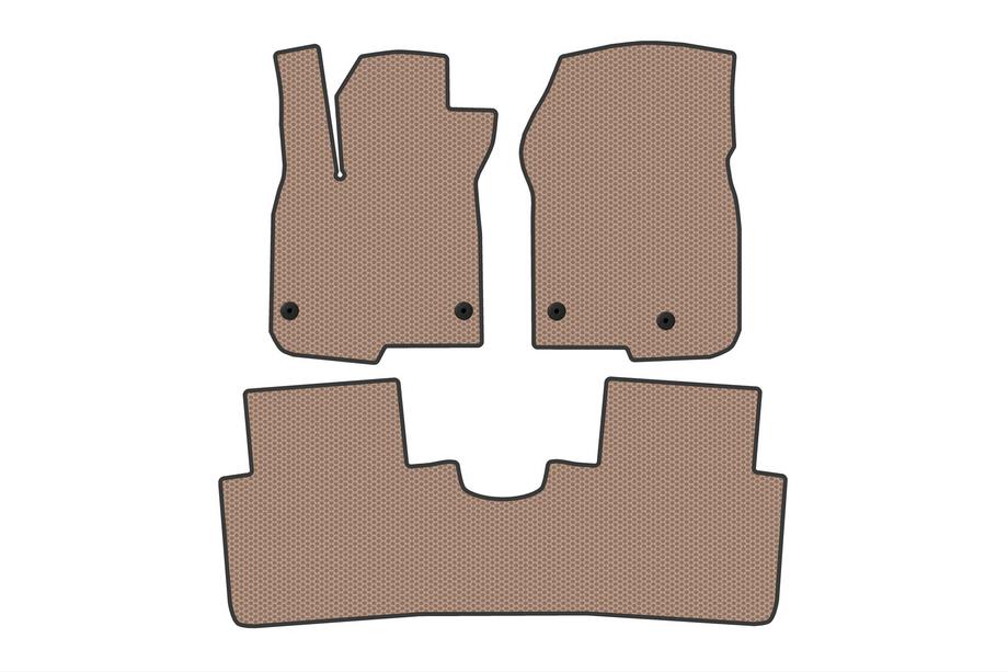 Honda CRV 2022- Gummimatten Carsuit (Beige) Image