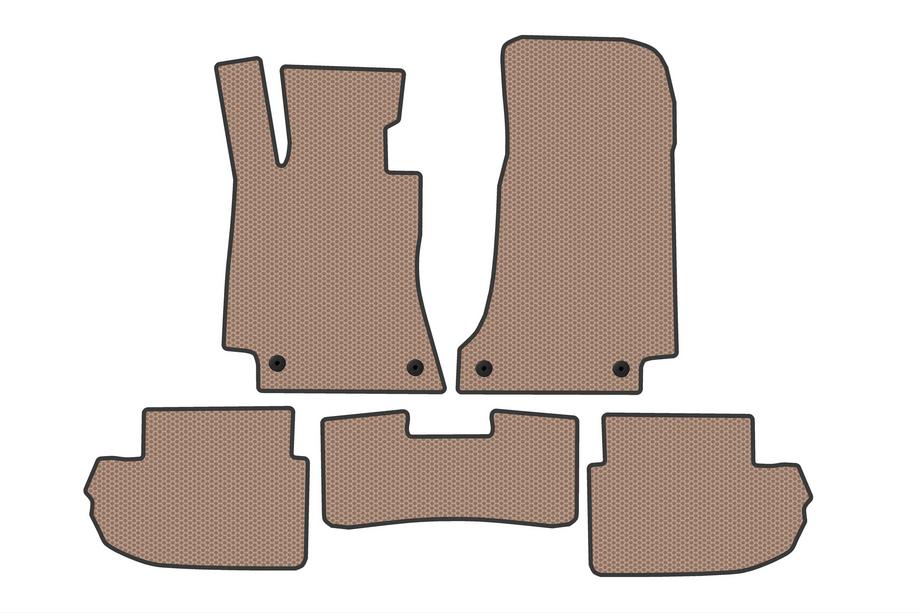 Mercedes E-class coupe C238 2016-2024 Gummimatten Carsuit (2021-2024, beige) Image