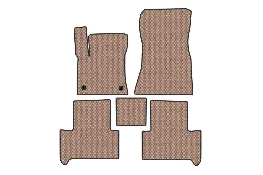 Mercedes EQB 2021- Gummimatten Carsuit (Beige) Image