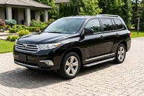 Toyota Highlander 2008-2013 Seitenschweller Fullmond (2 Stk., Aluminium) Foto 1