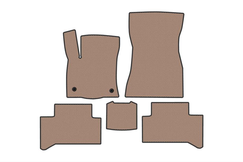 Mercedes EQA 2021- Gummimatten Carsuit (Beige) Image