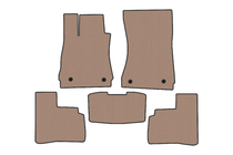 Mercedes S-class W221 2005-2013 Gummifußmatten Carsuit (Short, Beige) Foto 1