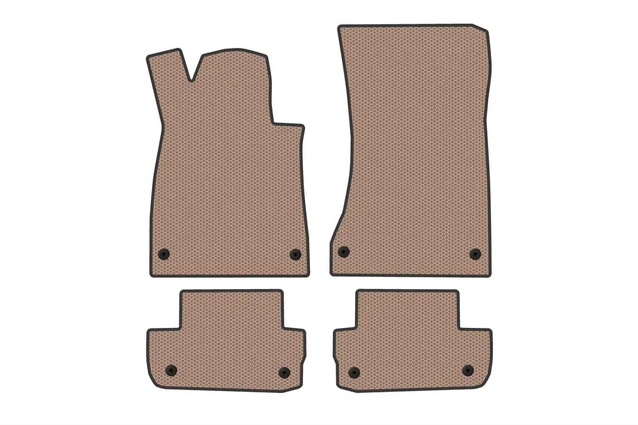 Mercedes S-class C217 Coupe 2014-2020 Gummimatten Carsuit (2017-2020, Beige) Image