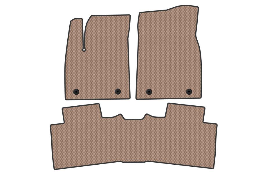 MG HS 2024-j. Carsuit Gummimatten (Hybrid, Beige) Image