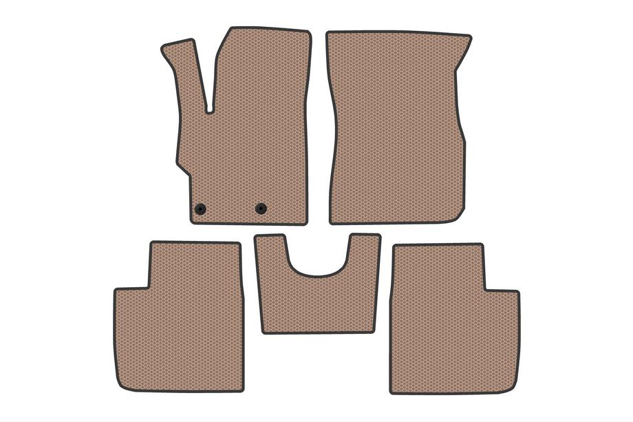 Peugeot 301 2012- Carsuit Gummimatten Innenraum (2017-, Beige) Image