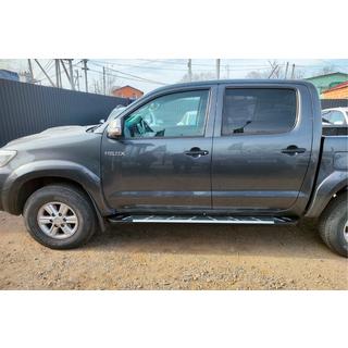 Seitenschweller Sunrise (2 Stk., Aluminium) Toyota Hilux 2006-2015 Foto 4