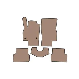 Gummimatten Carsuit (HB, beige)