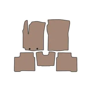 Gummimatten Carsuit (Beige)