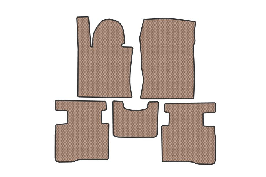 SsangYong Korando 2019- Gummimatten Carsuit (Beige) Image