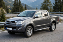 Toyota Hilux 2006-2015 Seitenschweller Line (2 Stk., Aluminium) Foto 1
