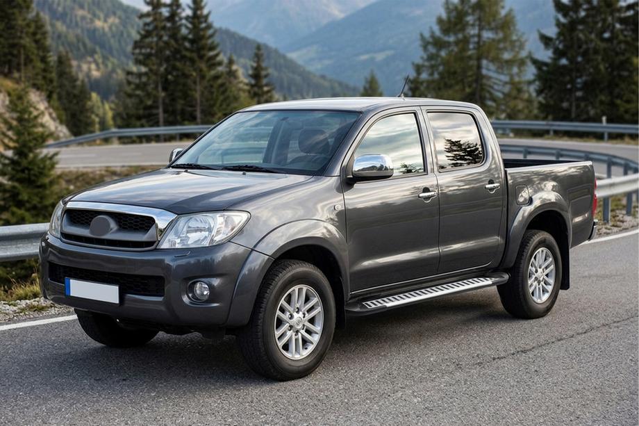 Toyota Hilux 2006-2015 Seitenschweller Line (2 Stk., Aluminium) Image