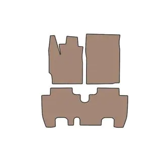 Gummimatten Carsuit (Beige)