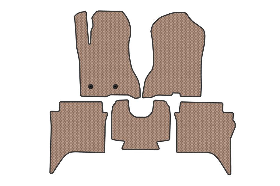 Volkswagen Amarok 2022- Gummimatten Carsuit (Beige) Image