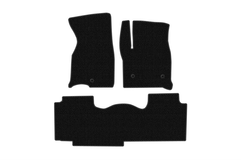 Chevrolet Tahoe 2020- Gummimatten Carsuit (2 Reihen, Schwarz) Image