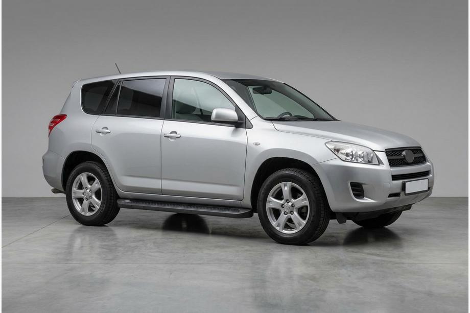 Toyota Rav 4 2006-2013 Trittbretter Allmond Black (2 Stk., Aluminium) Image
