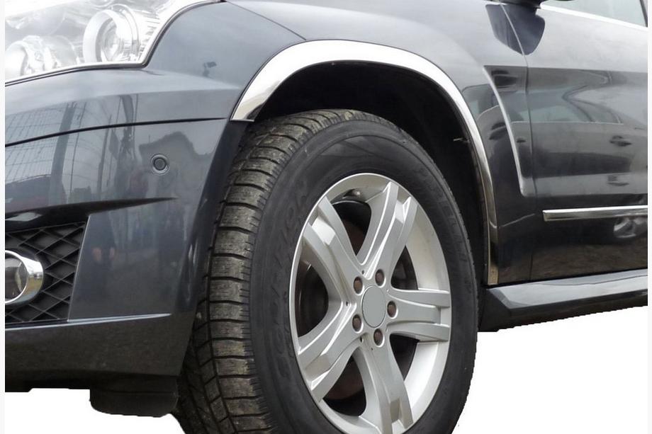 Mercedes GLK class X204 2008-2015 B-Ware Radlaufblenden (4 Stk, Edelstahl) Image
