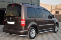 Volkswagen Caddy 2020- Seitliche Rohre BB001 (2 Stk., Edelstahl) Foto 7