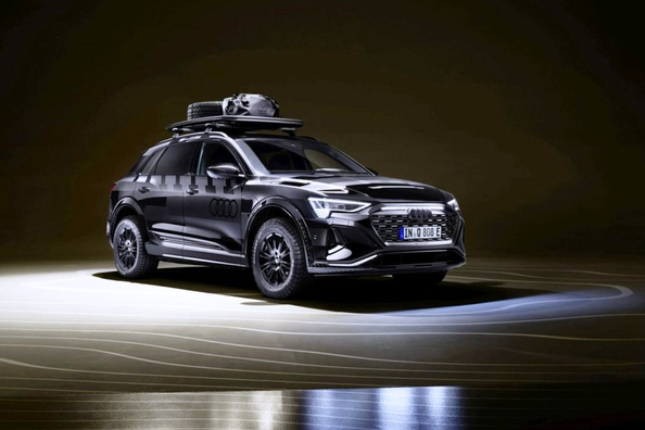 Audi Q8 e-tron edition Dakar im Test