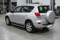 Toyota Rav 4 2006-2013 Seitenschweller Tayga Grey (2 Stk., Aluminium) Foto 1