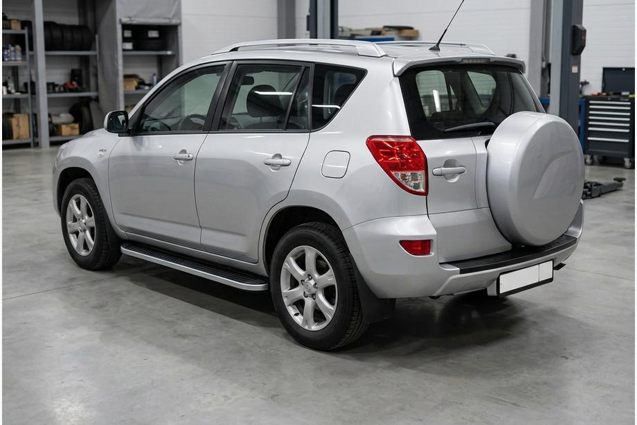 Toyota Rav 4 2006-2013 Seitenschweller Tayga Grey (2 Stk., Aluminium) Image