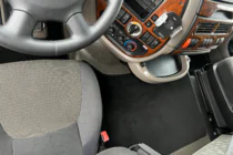 DAF XF105 2005-2013 Textil Fußmatten Deluxe (Schwarz) Foto 4