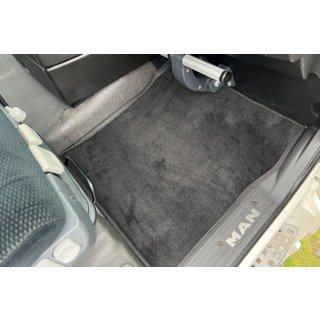 Textil Fußmatten Deluxe (Schwarz) MAN TGX 2007-2020 Foto 2