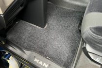 MAN TGX 2020- Textil Fußmatten Deluxe (Schwarz) Foto 1