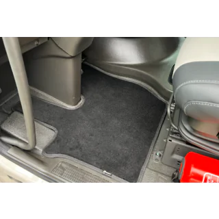Textil Fußmatten Premium (Schwarz)