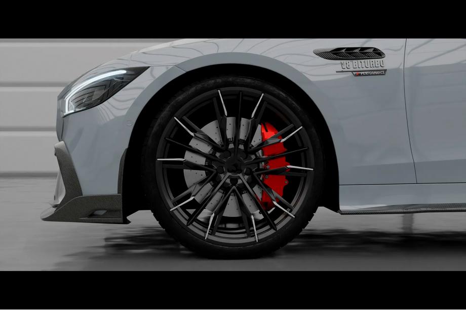Mercedes AMG GT 4 X290 2018- LRT Carbon Bodykit (für GT53 2024+) Foto 11