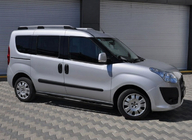 Fiat Doblo II 2010-2022 Seitenschutzrohre Black (2 Stk., Edelstahl) Foto 2