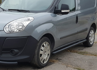 Opel Combo 2012-2018 Seitenschutzrohre Black (2 Stk., Edelstahl) Foto 1