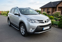 Toyota Rav 4 2013-2018 Seitenschweller Tayga Grey (2 Stk., Aluminium) Foto 1