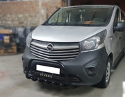 Opel Vivaro 2015-2019 Frontbügel WT004 Schwarz (Edelstahl) Foto 1