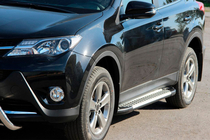 Toyota Rav 4 2013-2018 Trittbretter Allmond Grey (2 Stk., Aluminium) Foto 1